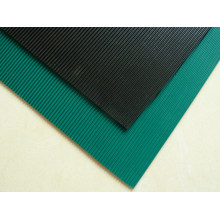 Striped Truck Bed Mat, Anti-Slip Rubber Sheet, Garage Rubber Sheet